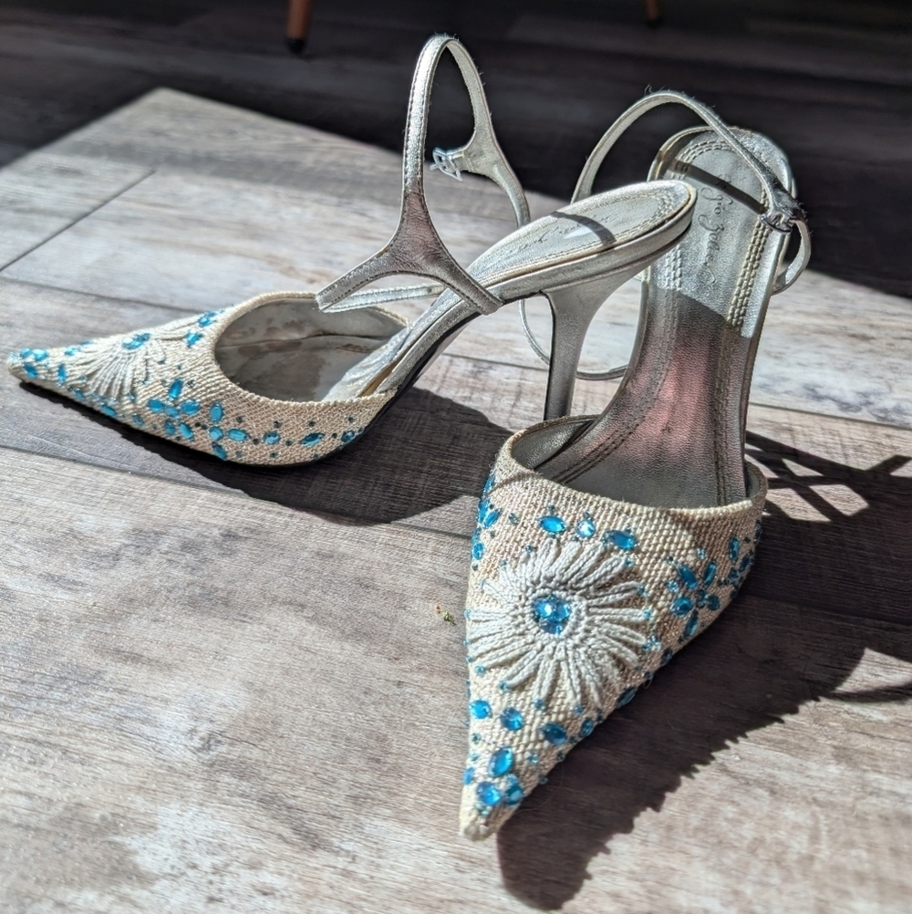 Vintage Sergio zelcer heels sz. 9 A2-1001